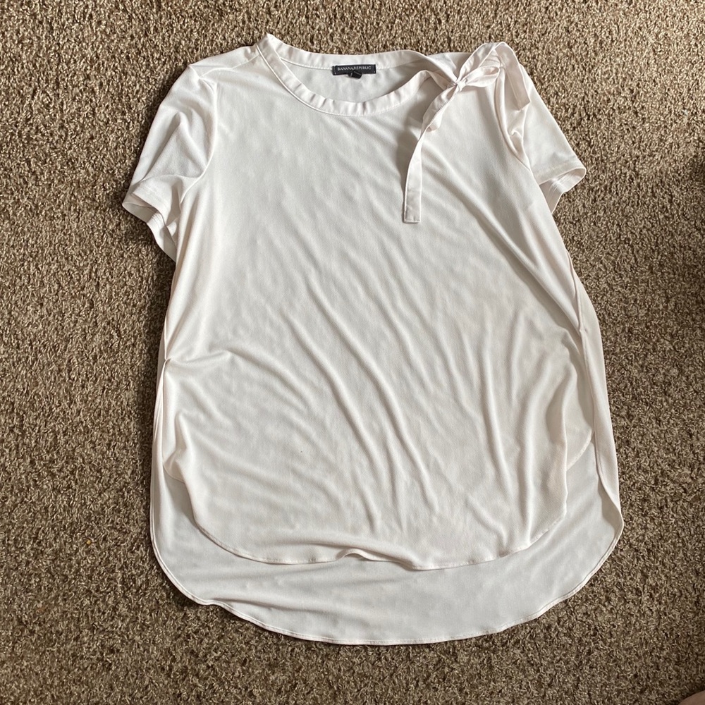 Cream colored high low top